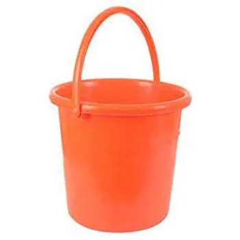Orange Storage Bucket