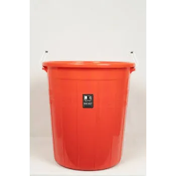 Orange Storage Bucket