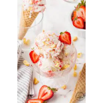 Classy Strawberry Ice Cream