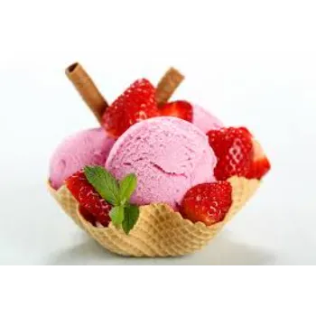 Organic Strawberry Ice Cream