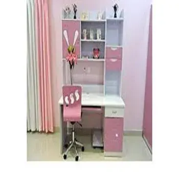 Pink Study Table For Kids