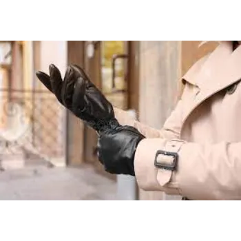 Stylish Leather Gloves