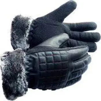 Stylish Faux Fur Gloves