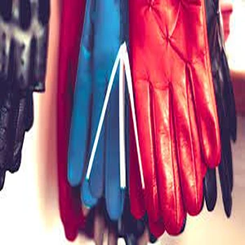 Dazzling Unisex Leather Gloves