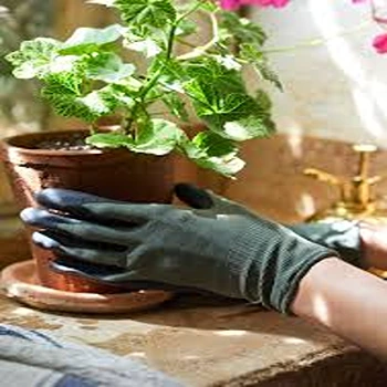 SuperCool Green Leather Gloves