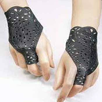 Black Net Gloves