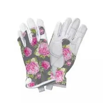 Modern Floral Printed Gloves
