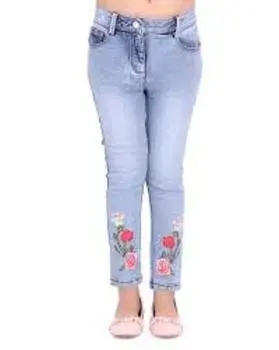 Beautiful Designed Jeans For Ladies 