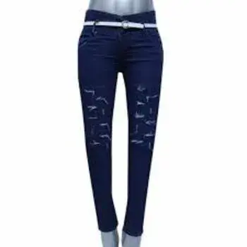 Stylist Ladies Rib Jeans