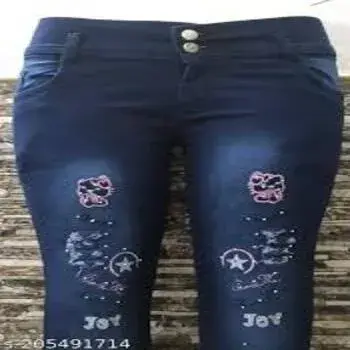 New Embroidery Ladies Jeans