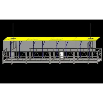 Coated Suspended Platform