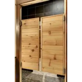 Polished Swinging Doors