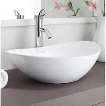 White Ceramic Table Top Basin