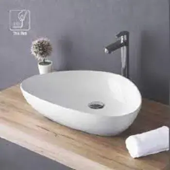 White Ceramic Table Top Basin
