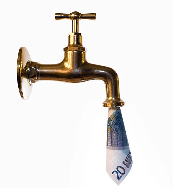 Chrome Gold  Water Tap