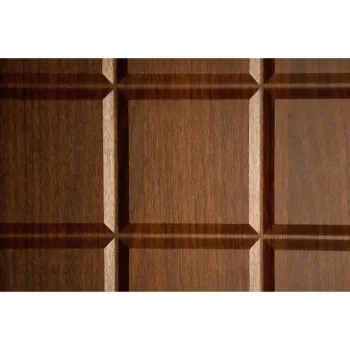 Modern Teak Inlay Veneer