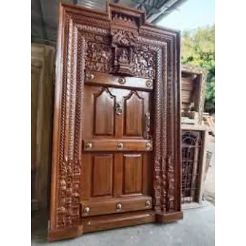 Soft Teak Wood Door