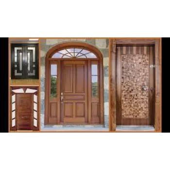 Milan Teak Wood Door