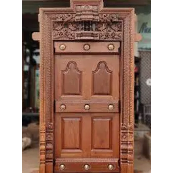 Stairway Teak Wood Door