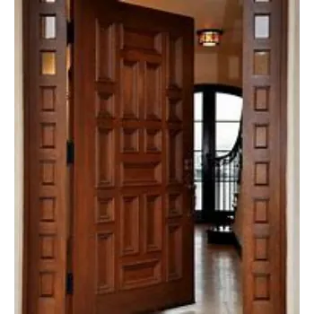 Plain Teak Wood Door