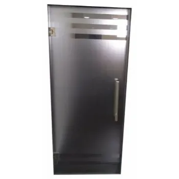 Solid Tempered Glass Door