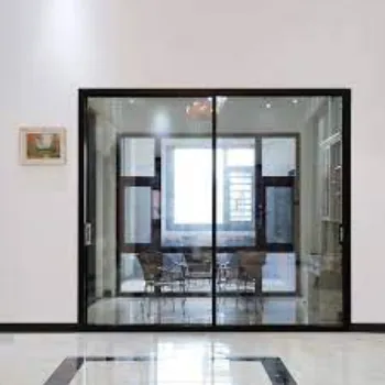 Stairway Tempered Glass Door