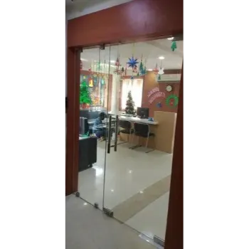 Coated Tempered Glass Door