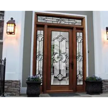 Plain Tempered Glass Door