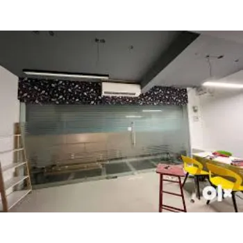 Plain Tempered Glass Door