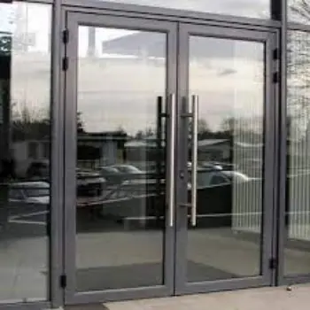 Modern Tempered Glass Door