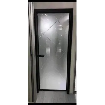 Polished Tempered Glass Door