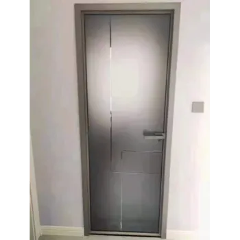 Plain Tempered Glass Door
