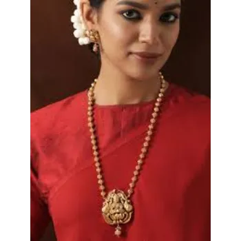 Ethnic Indian Wear Exports Temple Necklace