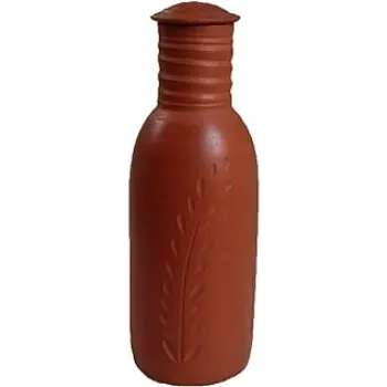 Plain & Printed Terracotta Bottle