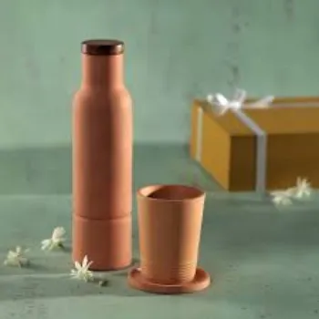 Terracotta Bottle Brown Color  