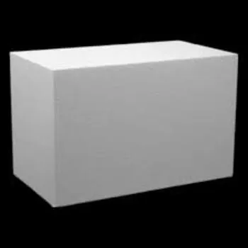 White Thermocol Block