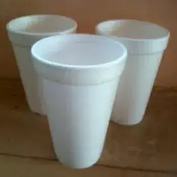 Plain Thermocol Glasses
