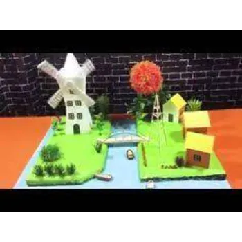 Thermocol Model With Fine Finishing