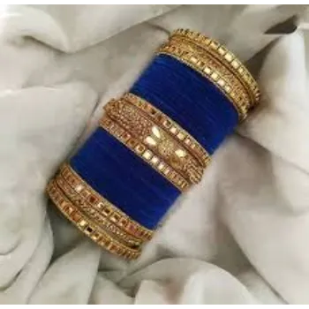 Smooth Texture Thread Bangles 