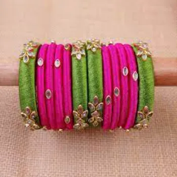 Modern Thread Bangles