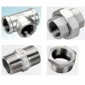 Threaded Joints Silver Color 