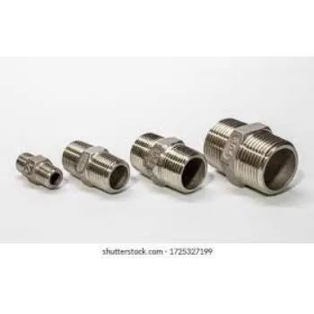 Threaded Joints Silver Color 