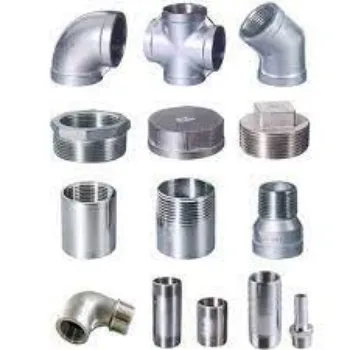 Threaded Joints Silver Color 
