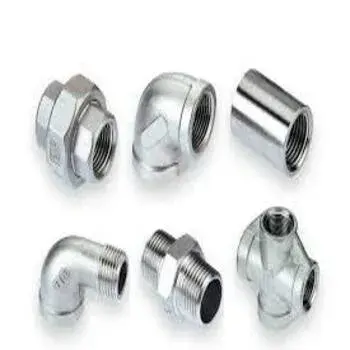 Threaded Joints Silver Color 