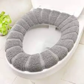 Coated Toilet Seat Cover