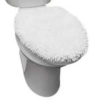 White Toilet Seat Cover