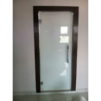 Shiny Toughened Glass Doors