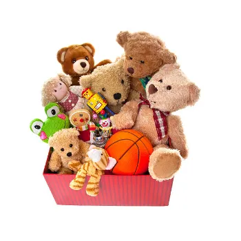 Solid Toys Basket  