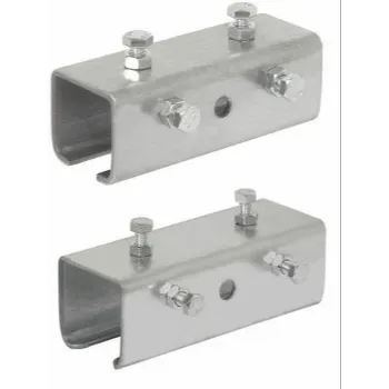 Polished Track Coupler
