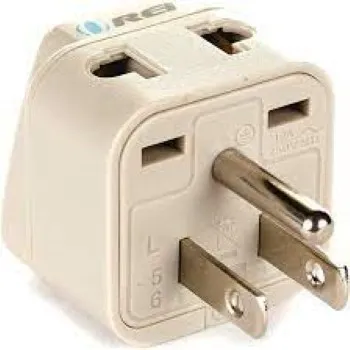 White, Travel Adapter